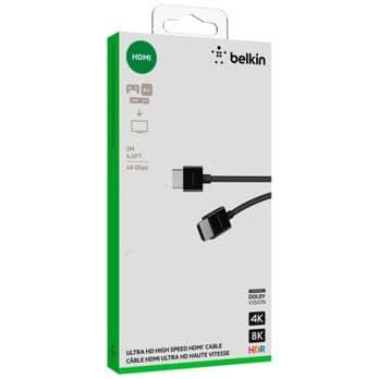 Foto: Belkin Ultra Highspeed HDMI Kab. 4K HDR, 2m, sw.  AV10175bt2MBKV2
