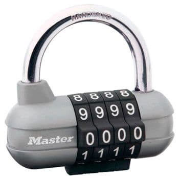 Foto: Master Lock Vorhängeschloss mit Zahlenschloss 1520EURD