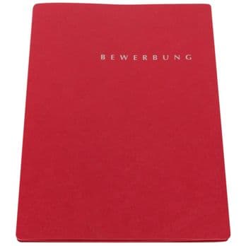 Foto: Pagna Bewerbungsmappe "Select" rot                     P2200201