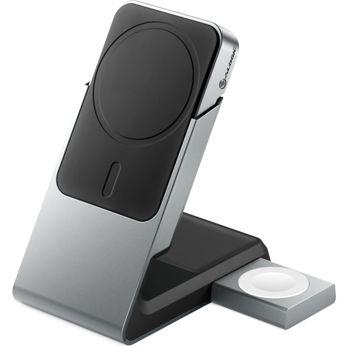 Foto: Alogic Matrix+ Magnetic 3-in-1 Ladestation with MagSafe Gray