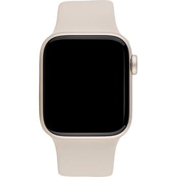 Foto: Apple Watch SE GPS 44mm Alu Polarstern Sportarmband S/M