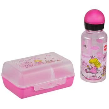 Foto: Emsa Kinder Set Trinkflasche 0,4l Brotdose Prinzessin 518137