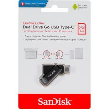 Foto: SanDisk Ultra Dual DriveGo 256GB USB Type C Flash SDDDC3-256G-G46