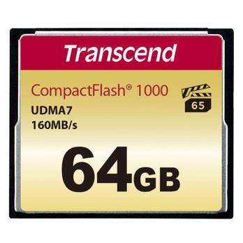 Foto: Transcend Compact Flash     64GB 1000x