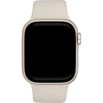 Foto: Apple Watch 9 GPS 41mm Alu Polarstern Sportarmband S/M