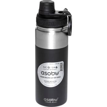 Foto: Asobu Alpine Flask Bottle Schwarz, 0.53 L