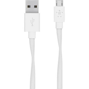 Foto: Belkin MIXIT flaches Micro-USB Kabel 1,2m weiß  F2CU046bt06-WHT