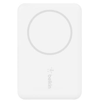 Foto: Belkin magnet./drahtl. Powerbank 2.500mAh weiß         BPD002btWH