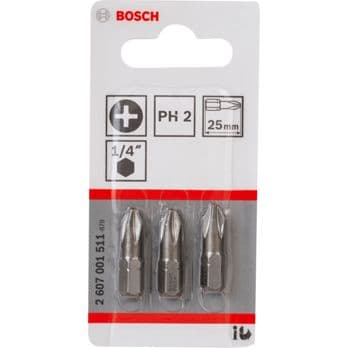 Foto: Bosch 3ST PH Kreuzs. Bit Gr.2 XH 25mm