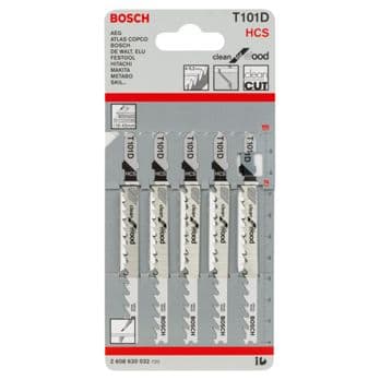 Foto: Bosch 5 Stichsägeblätter T 101 D