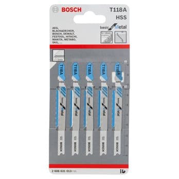 Foto: Bosch 5 Stichsägeblätter T 118 A