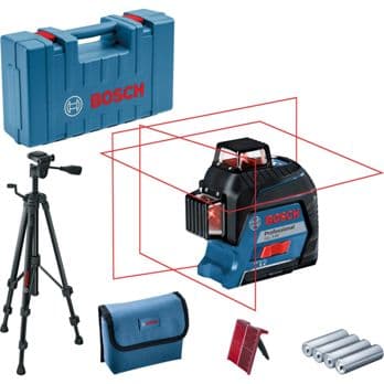 Foto: Bosch GLL 3-80 + Alkaline + BT 150 + HwKoffer