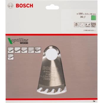 Foto: Bosch Kreissägeblatt OP WO H 190x30-36