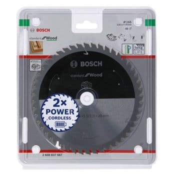 Foto: Bosch Kreissägeblatt ST WO H 165x20 T48