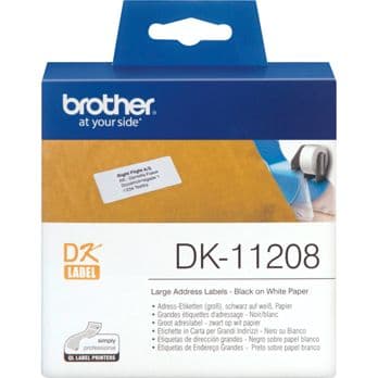 Foto: Brother Adress-Etiketten 38 x 90 mm 400 St.      DK-11208