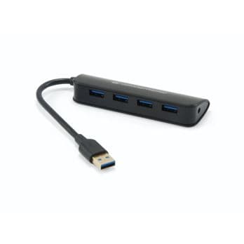 Foto: Conceptronic C4PUSB3 4 Port USB 3.0-Hub mit Anschlus