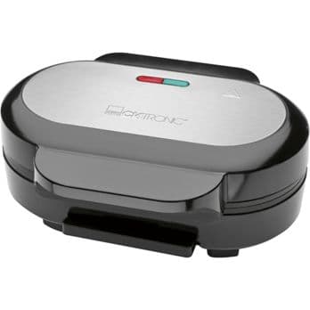 Foto: Clatronic HBM 3696 schwarz-inox 2-fach Hamburger-Maker