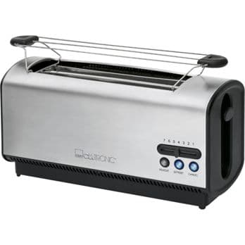 Foto: Clatronic TA 3687 inox 4 Scheiben-Langschlitztoaster