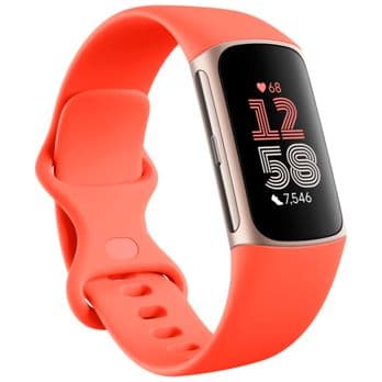 Foto: Fitbit Charge 6 coral band/champagne