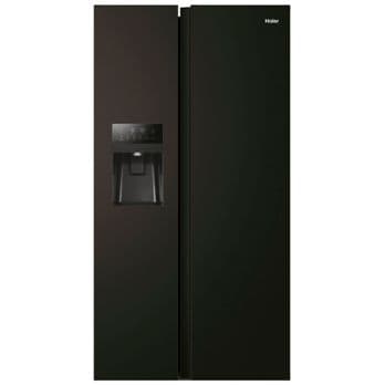 Foto: Haier HSR 5918 DIPB Side by Side schwarz matt