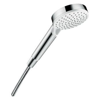 Foto: Hansgrohe Crometta Handbrause 100 Vario weiß/chrom