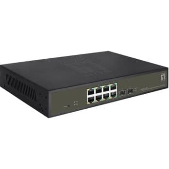 Foto: Level One GES-2110P 10-Port Gigabit PoE Switch