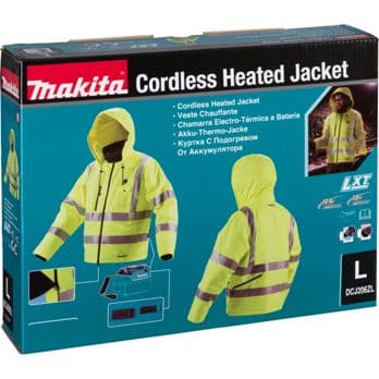 Foto: Makita DCJ206Z Gr. L gelb Akku-Thermojacke