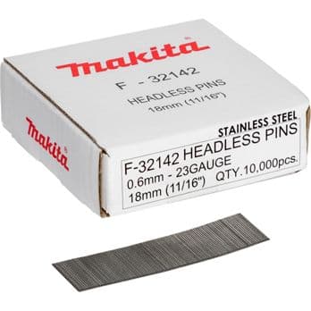 Foto: Makita Stift 0,6 x 18mm Inox F-32142  10000 pcs.