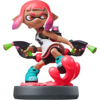 Foto: Nintendo amiibo Splatoon Inkling-Mädchen Neon-Pink