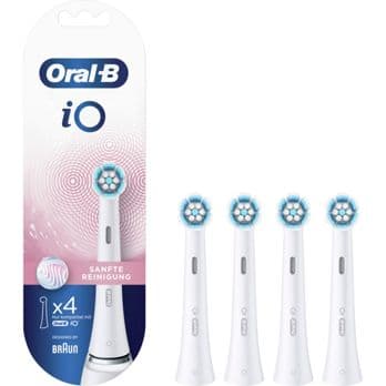 Foto: Oral-B iO Aufsteckbürsten Sanfte Reinigung 4er