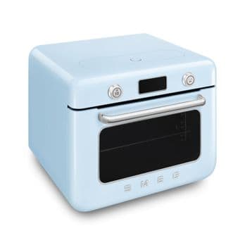 Foto: SMEG COF01PBEU blau Kombi-Tisch-Dampfbackofen