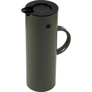 Foto: Stelton EM 77 Isolierkanne 1l soft dark forest