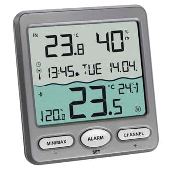 Foto: TFA 30.3056.10 VENICE Funk-Poolthermometer