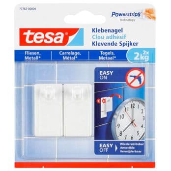 Foto: 1x2 Tesa Klebenagel für Fliesen und Metall (2 kg)          77762