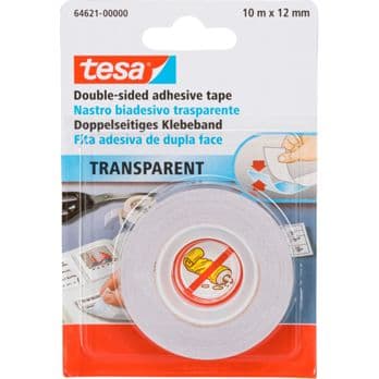 Foto: Tesa Doppels.Klebeb. 10m x 12mm transparent 64621