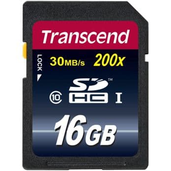 Foto: Transcend SDHC              16GB Class 10