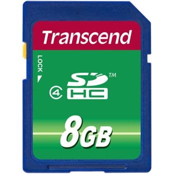 Foto: Transcend SDHC               8GB Class 4