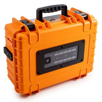 Foto: B&W Energy Case Pro500 500W mobile Energieversorgung orange