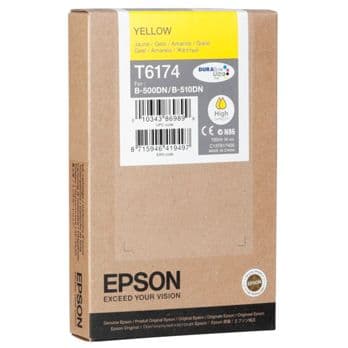 Foto: Epson Tintenpatrone yellow T 617 High Cap.  100 ml   T 6174