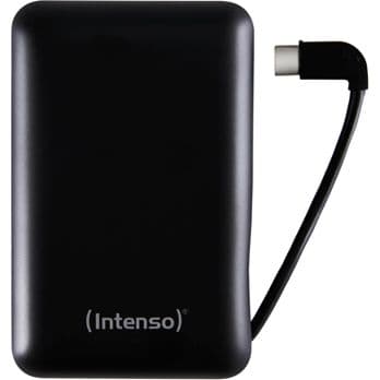 Foto: Intenso Powerbank XC10000 black +USB-A zu Type-C Kabel 10000 mAh