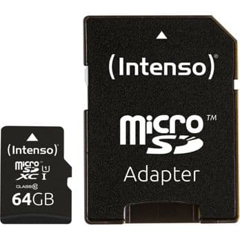 Foto: Intenso microSDXC Card      64GB Class 10 UHS-I Premium