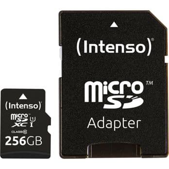 Foto: Intenso microSDXC Cards    256GB Class 10 UHS-I Premium