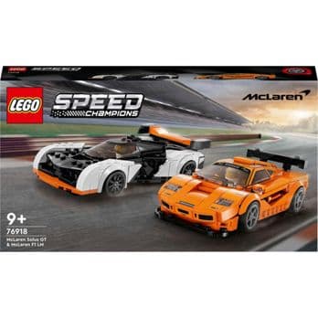 Foto: LEGO Speed Champions 76918 McLaren Solus GT & F1 LM