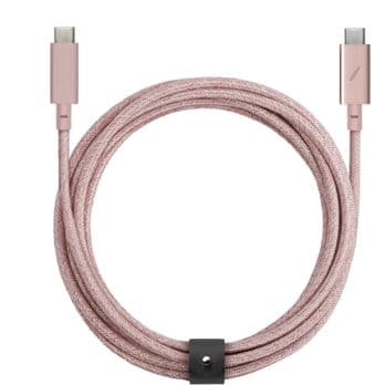 Foto: Native Union Belt Cable USB-C to USB-C Pro 2,4m Rose