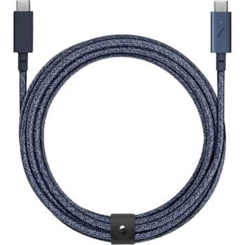 Foto: Native Union Belt Cable USB-C to USB-C Pro 2,4m Indigo