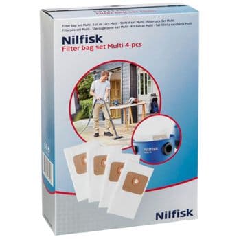 Foto: Nilfisk Filterbeutel für Multi 4 Stück