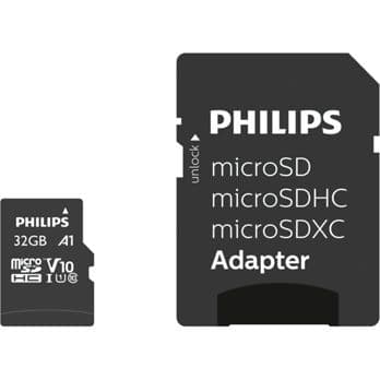 Foto: Philips MicroSDHC Card      32GB Class 10 UHS-I U1 incl. Adapter
