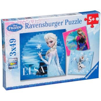 Foto: Ravensburger Elsa, Anna & Olaf 3 X 49 Teile Puzzle       Frozen