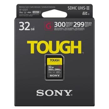 Foto: Sony SDHC G Tough series    32GB UHS-II Class 10 U3 V90
