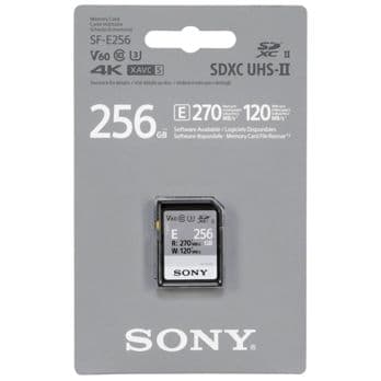 Foto: Sony SDXC E series         256GB UHS-II Class 10 U3 V60